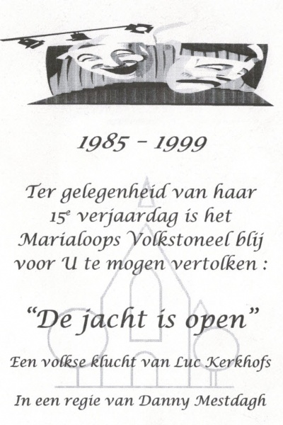 De jacht is open